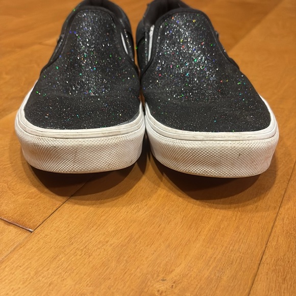Sparkly Vans slip on shoes - Picture 6 of 8